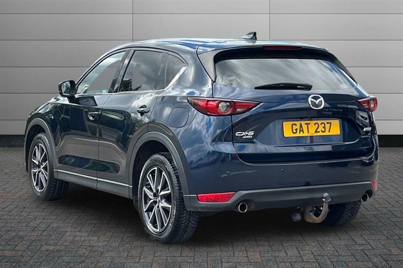 Mazda CX-5 2.2D 175 Sport Nav Awd VK67VGM Blue #3