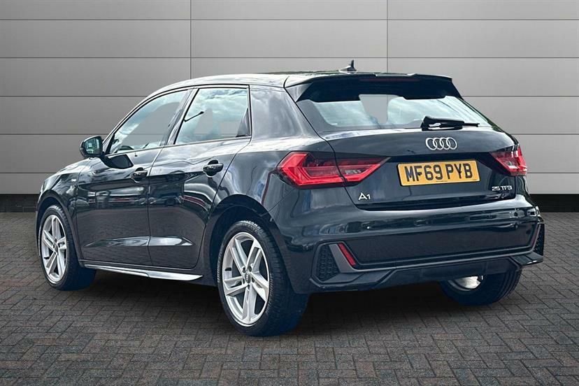Audi A1 25 Tfsi S Line MF69PYB Black #3