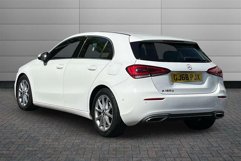 Mercedes-Benz A Class A180d Sport Executive GJ68PJX White #2