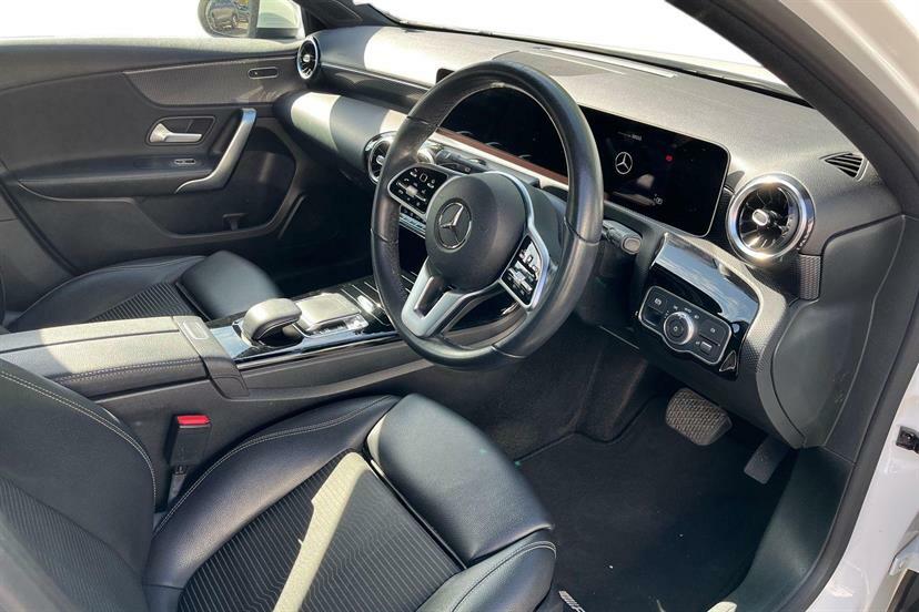 Mercedes-Benz A Class A180d Sport Executive GJ68PJX White #5