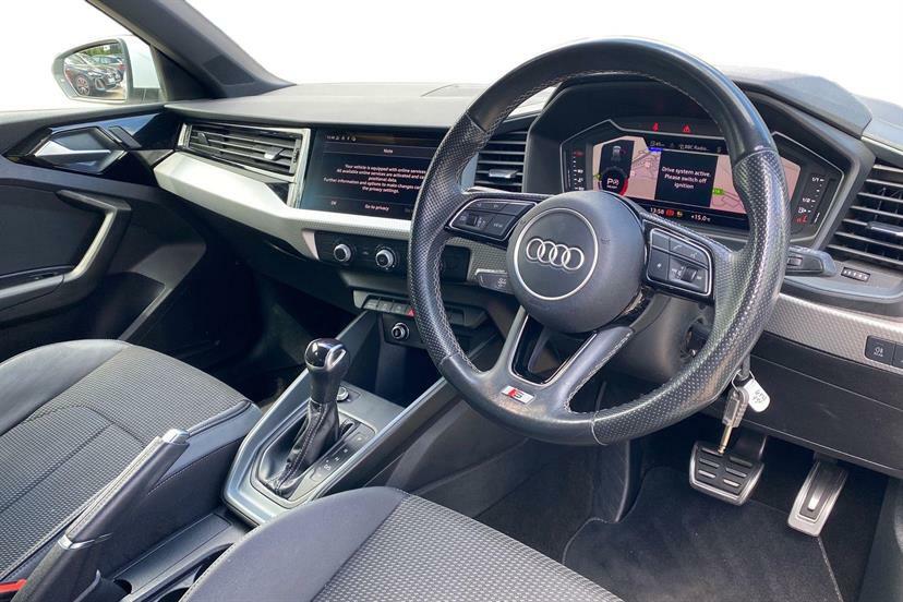 Audi A1 30 Tfsi 110 S Line S Tronic Tech Pack GF22PJV White #6