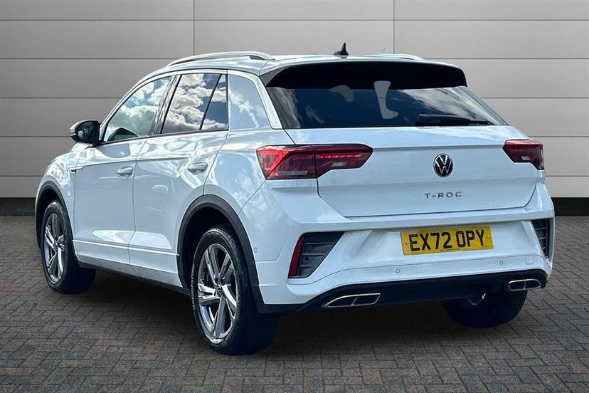 Volkswagen T-Roc 1.5 Tsi R-line EX72OPY White #3
