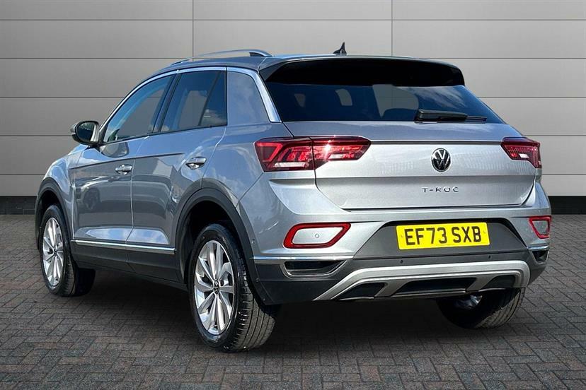 Volkswagen T-Roc 1.5 Tsi Style Dsg EF73SXB Silver #3