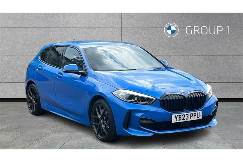 BMW 1 Series 118D M Sport Step Live Cockpit Pro Blue