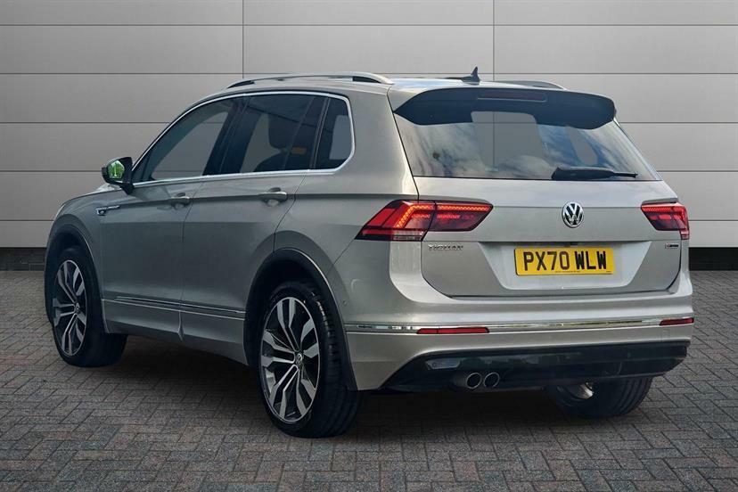 Volkswagen Tiguan 2.0 Tdi 150 4Motion R-line Tech PX70WLW Silver #3