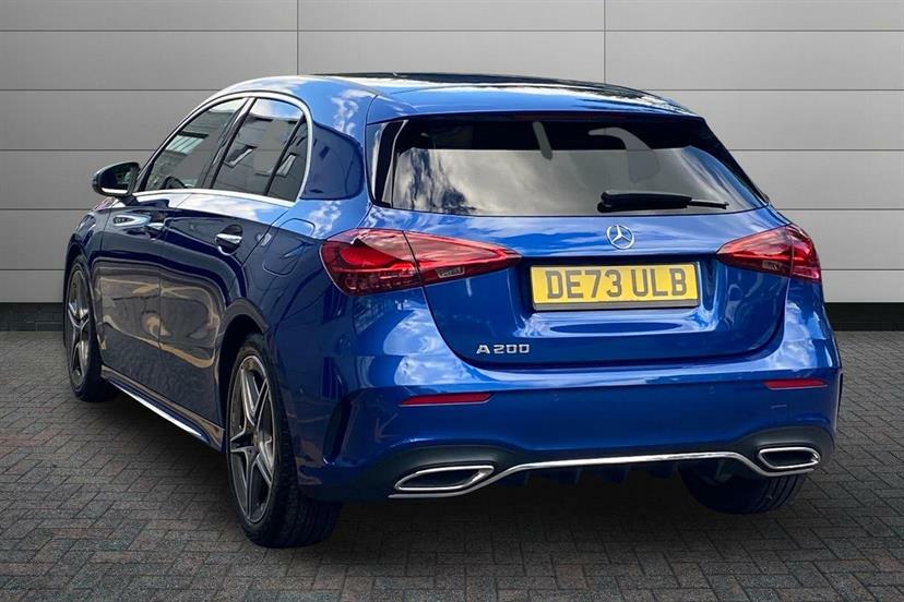Mercedes-Benz A Class A200 Amg Line Executive DE73ULB Blue #2