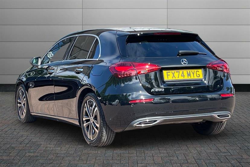 Mercedes-Benz A Class A200 Sport Executive FX74MYG Black #2