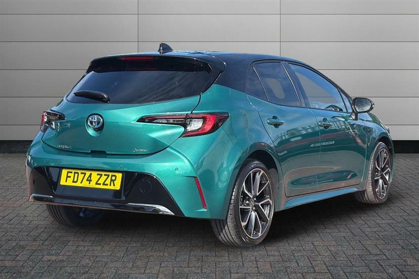 Toyota Corolla 1.8 Hybrid Excel Cvt FD74ZZR Black #2