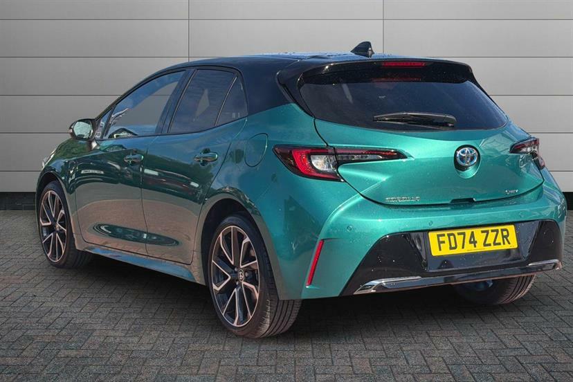 Toyota Corolla 1.8 Hybrid Excel Cvt FD74ZZR Black #4