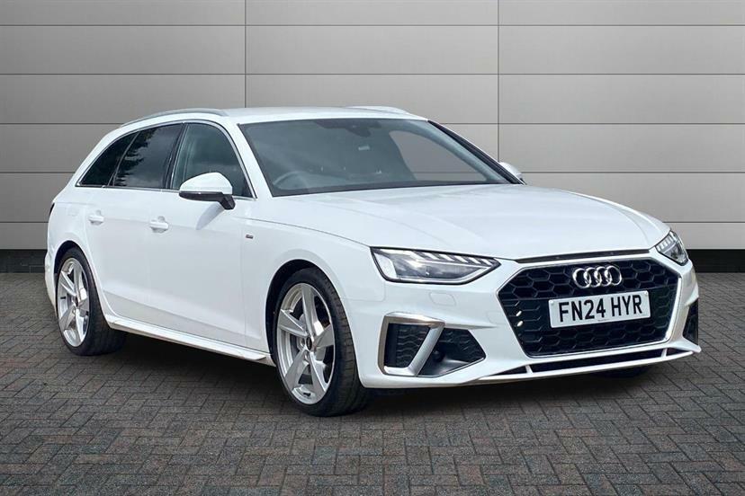 Audi A4 40 Tfsi 204 S Line S Tronic Tech Pack White