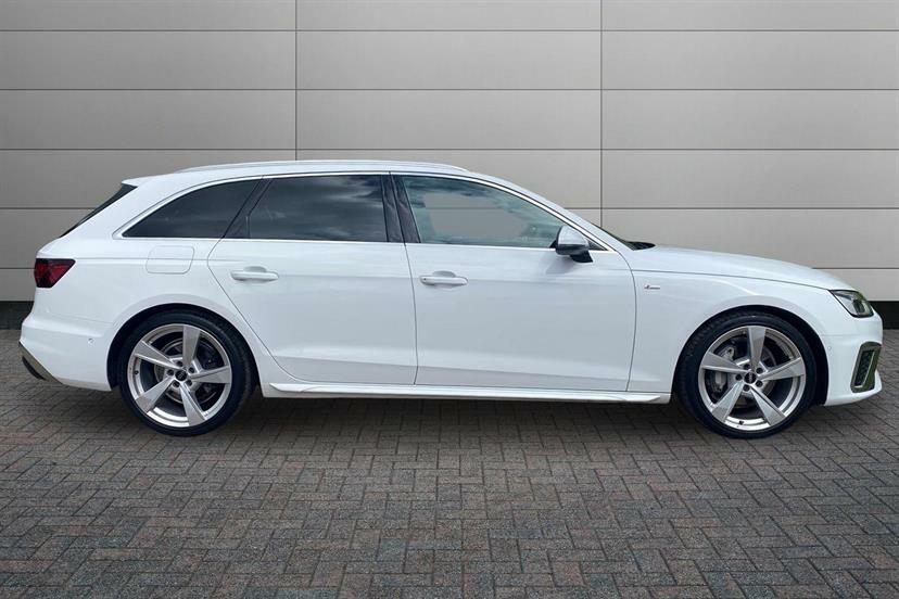 Audi A4 40 Tfsi 204 S Line S Tronic Tech Pack FN24HYR White #4