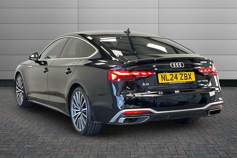 Audi A5 40 Tfsi 204 S Line S Tronic NL24ZBX Black #3