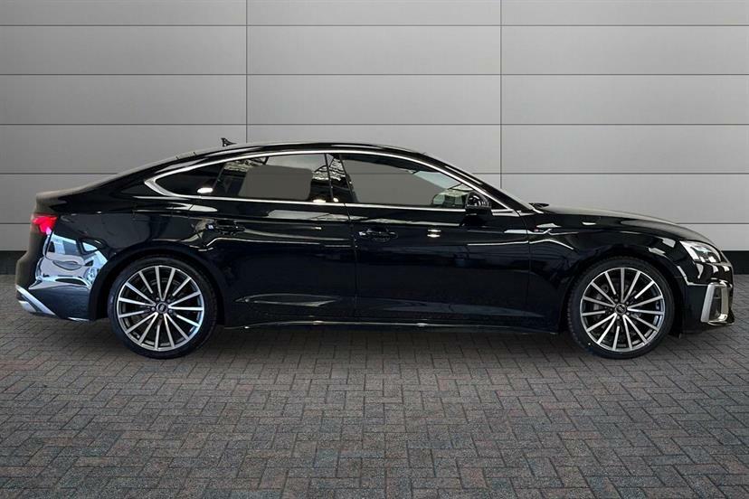 Audi A5 40 Tfsi 204 S Line S Tronic NL24ZBX Black #4