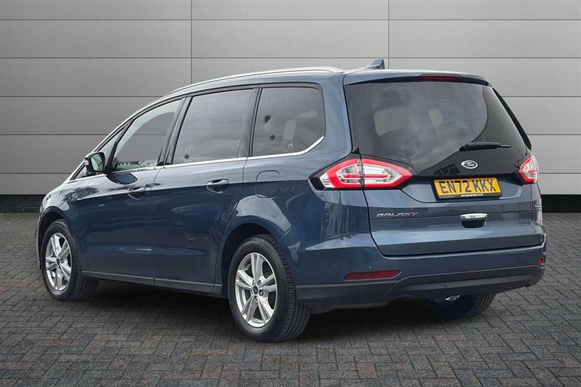 Ford Galaxy 2.5 Fhev 190 Titanium Cvt Blue #3