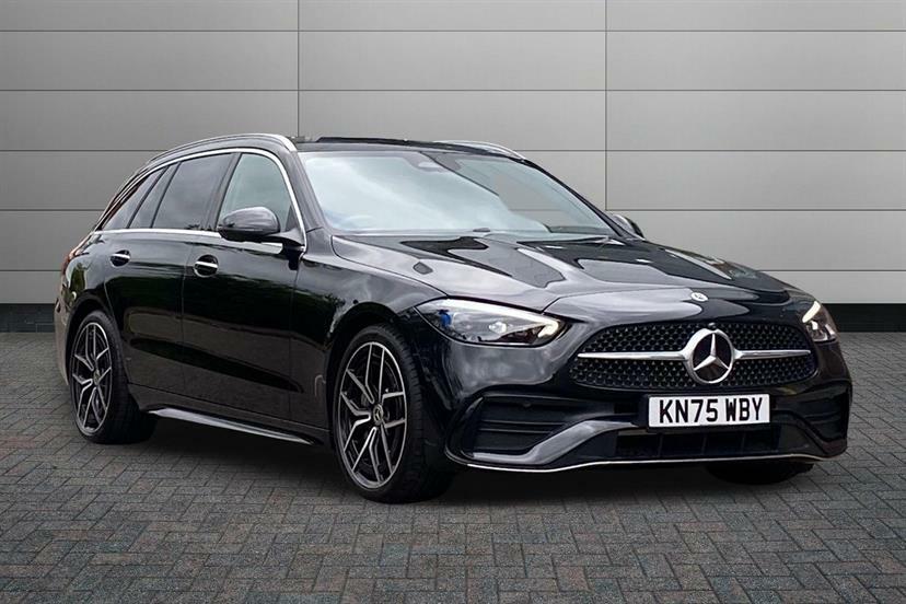 Mercedes-Benz C Class C300 Amg Line Premium 9G-tronic Black