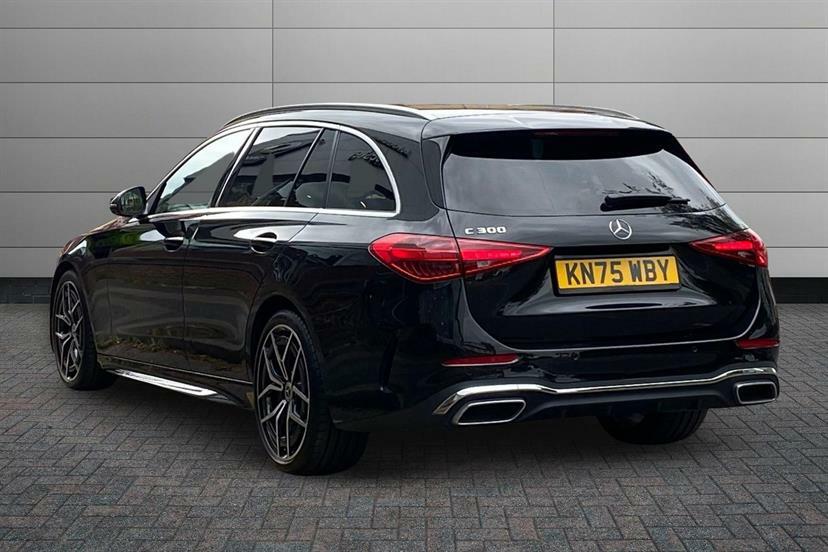Mercedes-Benz C Class C300 Amg Line Premium 9G-tronic KN75WBY Black #2
