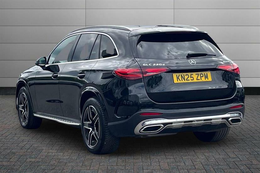 Mercedes-Benz GLC Class 220D 4Matic Amg Line 9G-tronic KN25ZPM Black #2