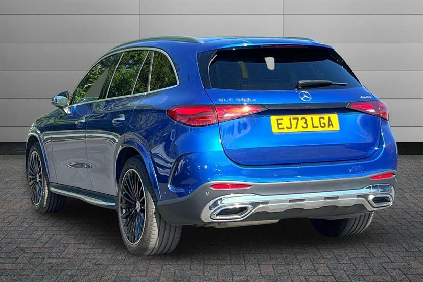 Mercedes-Benz GLC Class 300D 4Matic Amg Line Premium 9G-tronic Blue #2