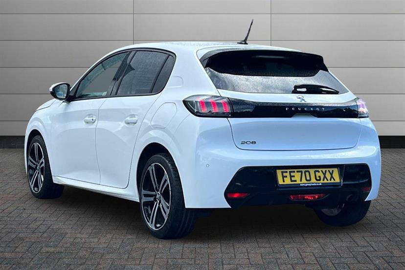 Peugeot 208 1.2 Puretech 100 Allure FE70GXX White #3