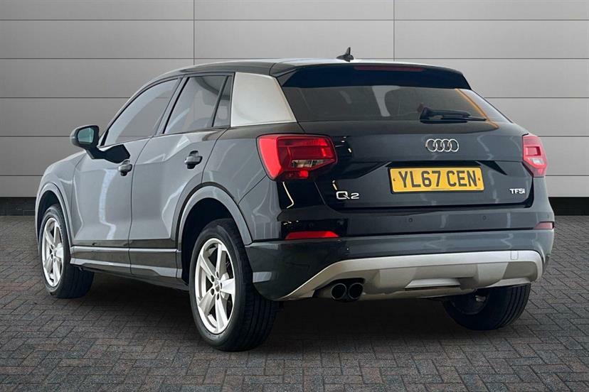 Audi Q2 1.4 Tfsi Sport S Tronic YL67CEN Black #3