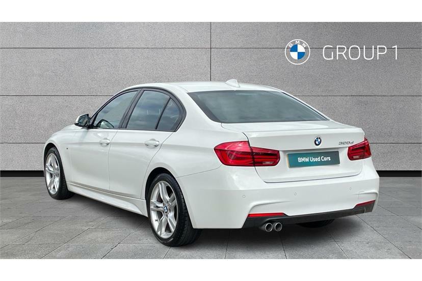 BMW 3 Series 320D M Sport Step MJ68FSX White #2