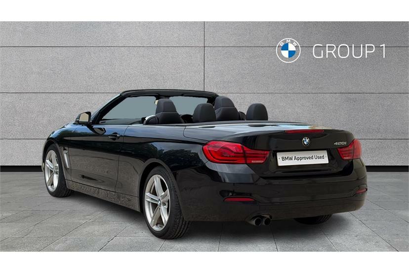 BMW 4 Series 420I Sport Business Media Black #2