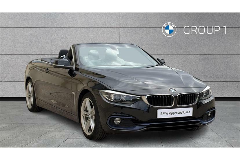 BMW 4 Series 420I Sport Business Media Black