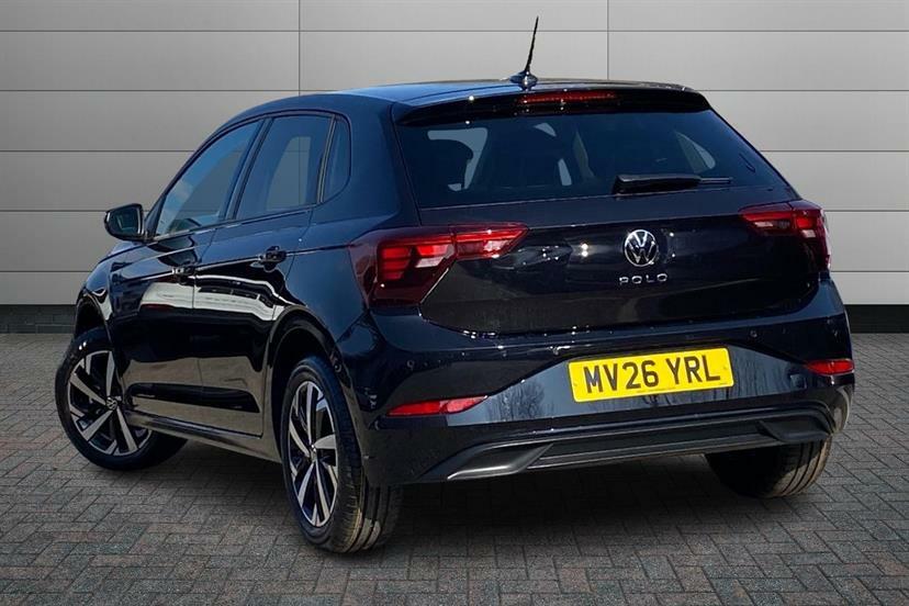 Volkswagen Polo 1.0 Tsi Match Dsg MV26YRL Black #3