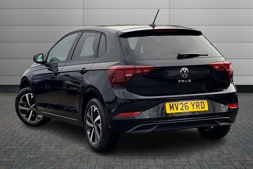 Volkswagen Polo 1.0 Tsi Match Dsg MV26YRD Black #3