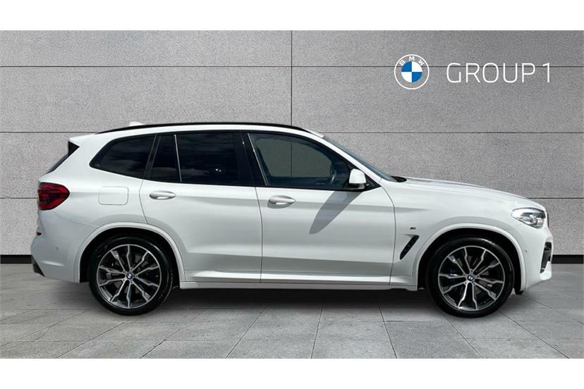 BMW X3 Xdrive20d M Sport Step YS19VLA White #3