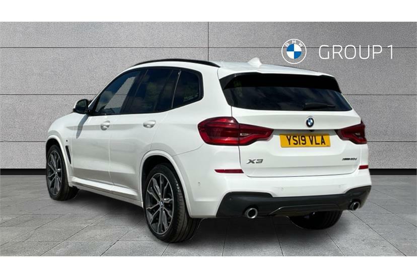 BMW X3 Xdrive20d M Sport Step YS19VLA White #2