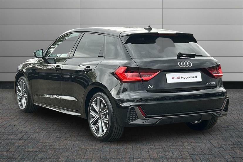 Audi A1 30 Tfsi S Line S Tronic Tech Pack LN26KWT Black #3