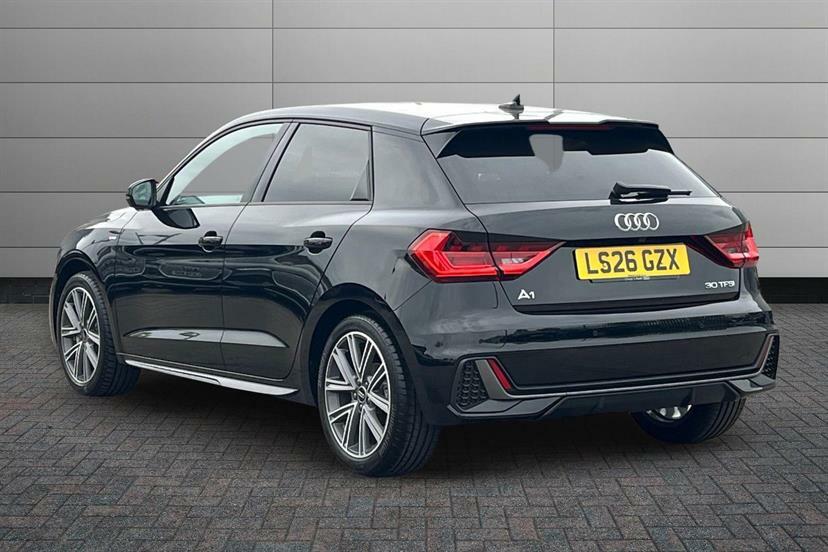 Audi A1 30 Tfsi S Line S Tronic LS26GZX Black #3