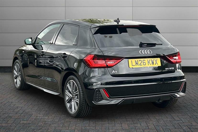 Audi A1 30 Tfsi S Line S Tronic Tech Pack LN26KWX Black #3