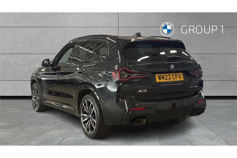 BMW X3 Xdrive 30E M Sport Techpro Pack WM22CFV Black #2