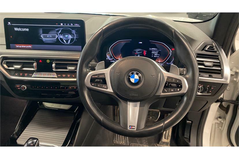 BMW X3 Xdrive20i Mht M Sport Step RJ22FFD White #5
