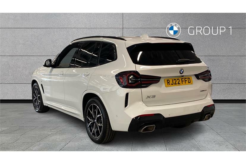 BMW X3 Xdrive20i Mht M Sport Step RJ22FFD White #2