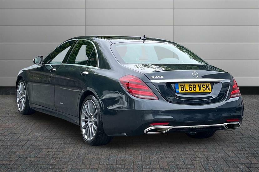 Mercedes-Benz S Class S450l Amg Line Premium 9G-tronic Blue #2