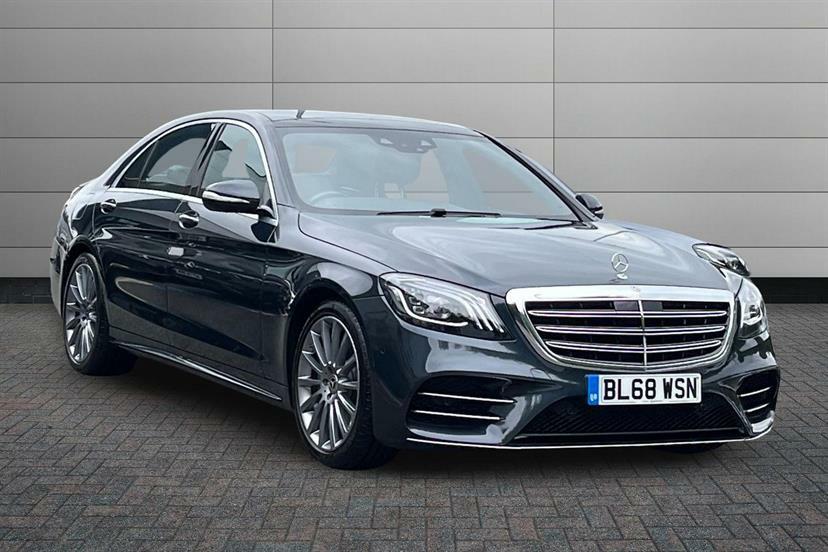 Mercedes-Benz S Class S450l Amg Line Premium 9G-tronic Blue