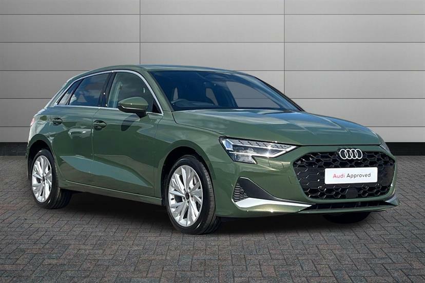 Audi A3 1.5 Tfsi E 204 Sport S Tronic Tech Pack Green