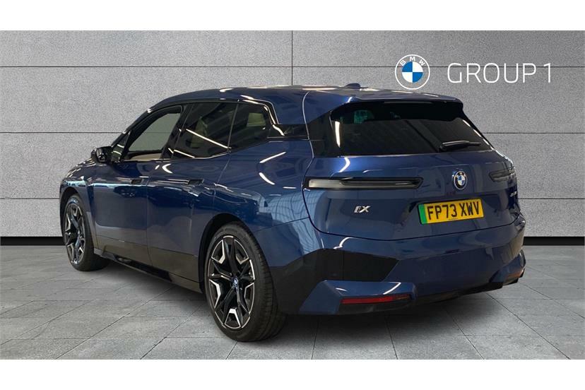 BMW iX 385Kw Xdrive50 M Sport 111.5Kwh FP73XWV Blue #2