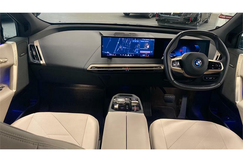 BMW iX 385Kw Xdrive50 M Sport 111.5Kwh FP73XWV Blue #4