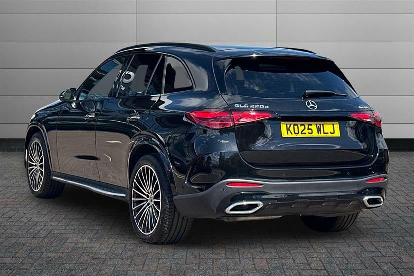 Mercedes-Benz GLC Class 220D 4Matic Amg Line Premium 9G-tronic KO25WLJ Black #2
