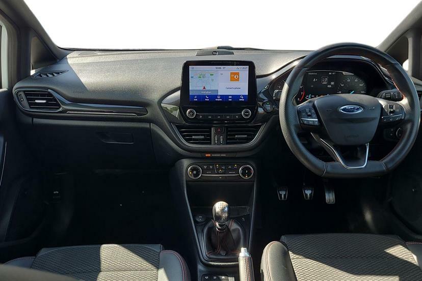 Ford Fiesta 1.0 Ecoboost Hybrid Mhev 125 St-line X Edition YN21GOV White #6