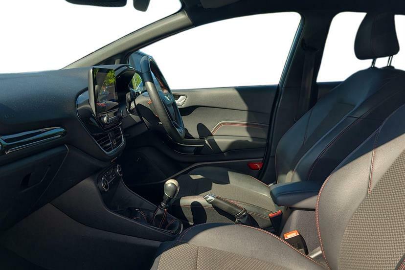 Ford Fiesta 1.0 Ecoboost Hybrid Mhev 125 St-line X Edition YN21GOV White #2