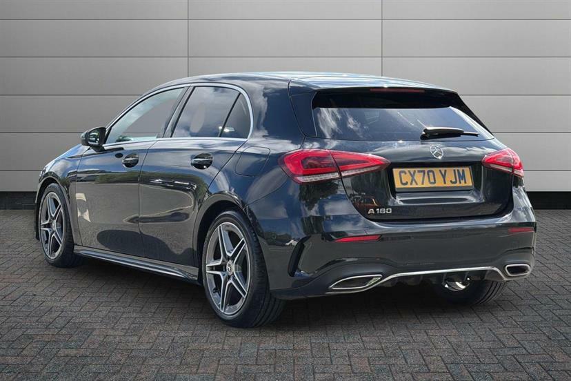 Mercedes-Benz A Class A180 Amg Line Executive CX70YJM Black #2