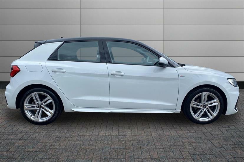 Audi A1 30 Tfsi 110 S Line LM72VNE White #4