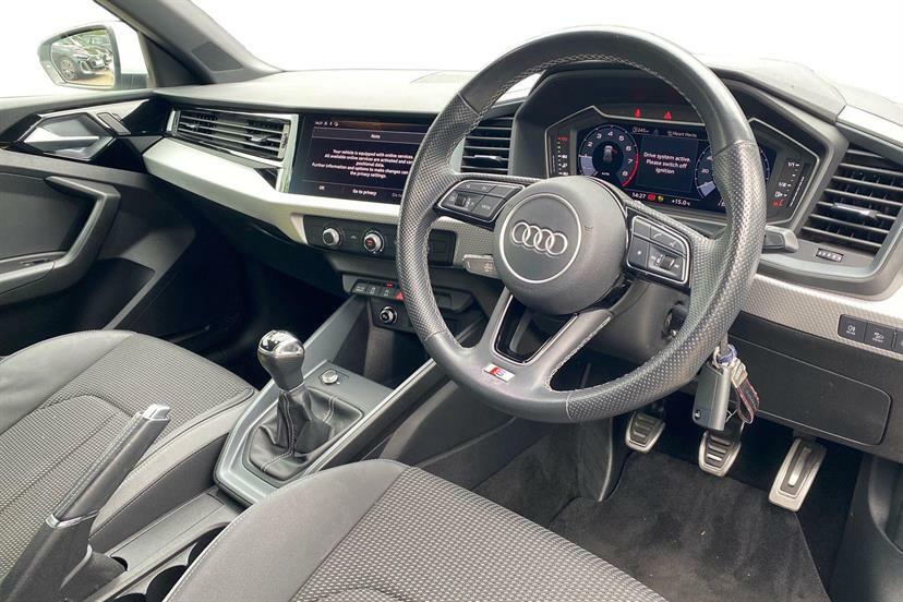 Audi A1 30 Tfsi 110 S Line LM72VNE White #6