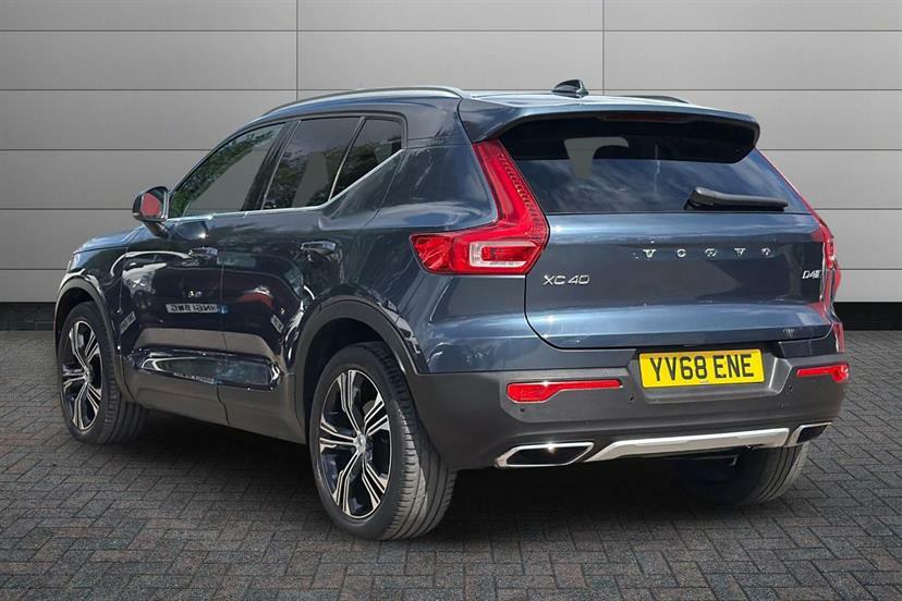 Volvo XC40 2.0 D4 190 Inscription Pro Awd Geartronic YV68ENE Blue #3