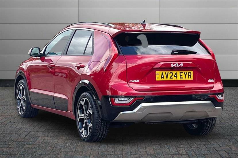 Kia Niro 1.6 Gdi Hybrid 3 Dct AV24EYR Red #3